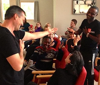 Dag Heggset in Betel church, Trondheim