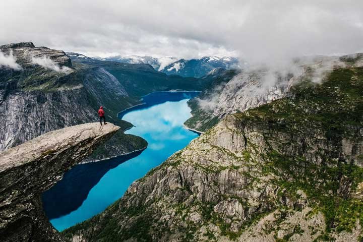 Explore the nature at Bible school in Norway